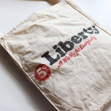 Load image into Gallery viewer, "5c LIBERTY" CANVAS SHOULDER BAG ( AROUND 1950's / GOOD CONDITION)
