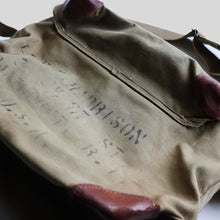 画像をギャラリービューアに読み込む, WW2 "U.S.ARMY" CANVAS SHOULDER BAG WITH STENCIL
