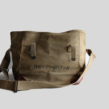 画像をギャラリービューアに読み込む, WW2 "U.S.ARMY" CANVAS SHOULDER BAG WITH STENCIL
