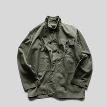 画像をギャラリービューアに読み込む, WW2 "U.S.M.C" P-44 H.B.T JACKET (SZ 40 / MINT CONDITION)
