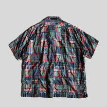 画像をギャラリービューアに読み込む, "RALPH LAUREN" INDIA MADRAS PATCH WORK SHIRT (SZ LARGE / GOOD CONDITION)
