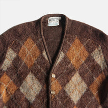 Load image into Gallery viewer, 1960&#39;s &quot;MINNESOTA WOOLEN&quot; MOHAIR CARDIGAN (LARGE)
