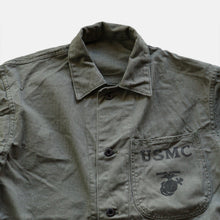 画像をギャラリービューアに読み込む, 1940&#39;s &quot;U.S.M.C&quot; H.B.T JACKET WITH CUTTER TUG (SZ 36 / MINT CONDITION)
