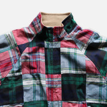 画像をギャラリービューアに読み込む, &quot;NAUTICA&quot; PATCH WORK MADRAS REVERSIBLE COTTON JACKET (SZ XL / MINT CONDITION / 1990&#39;s)
