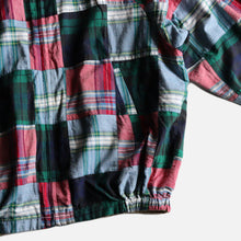 画像をギャラリービューアに読み込む, &quot;NAUTICA&quot; PATCH WORK MADRAS REVERSIBLE COTTON JACKET (SZ XL / MINT CONDITION / 1990&#39;s)
