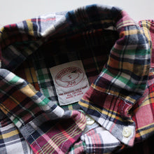 画像をギャラリービューアに読み込む, &quot;BROOKS BROTHERS&quot; INDIA MADRAS PATCH WORK SHIRT (SZ 14H / GOOD CONDITION)
