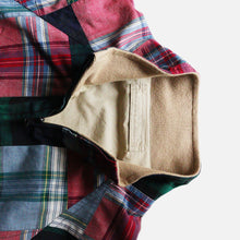 画像をギャラリービューアに読み込む, &quot;NAUTICA&quot; PATCH WORK MADRAS REVERSIBLE COTTON JACKET (SZ XL / MINT CONDITION / 1990&#39;s)
