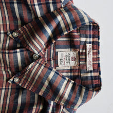 Load image into Gallery viewer, ～1950's INDIA MADRAS S/S COTTON SHIRT (SZ MEDIUM / MINT CONDITION)
