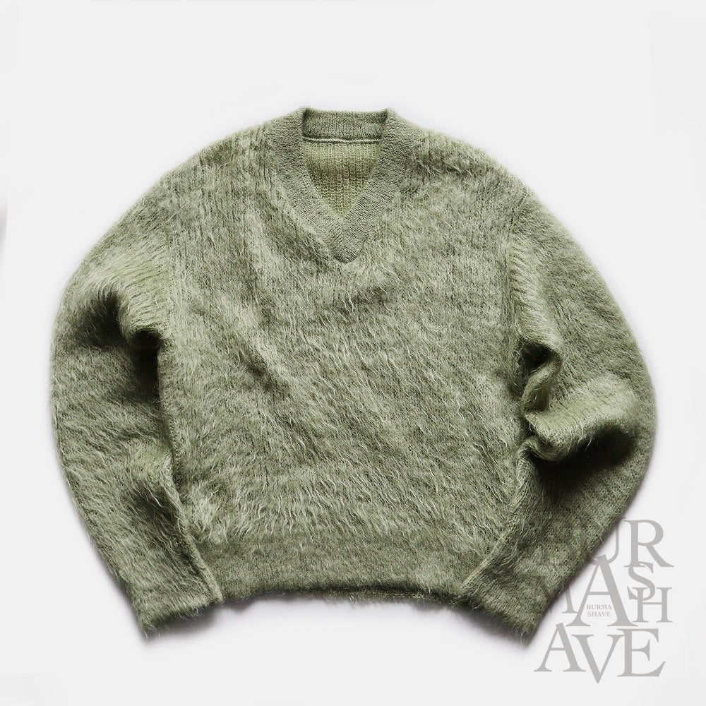 1950's～ MOHAIR WOOL SWEATER (SZ LARGE / MINT CONDITION)