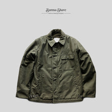 画像をギャラリービューアに読み込む, 1980&#39;s &quot;U.S.N&quot; A-2 DECK JACKET (SZ MEDIUM / GOOD CONDITION)
