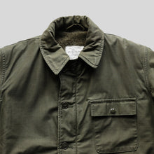 画像をギャラリービューアに読み込む, 1980&#39;s &quot;U.S.N&quot; A-2 DECK JACKET (SZ MEDIUM / GOOD CONDITION)
