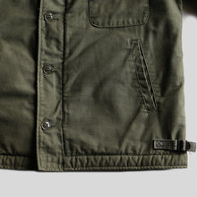 画像をギャラリービューアに読み込む, 1980&#39;s &quot;U.S.N&quot; A-2 DECK JACKET (SZ MEDIUM / GOOD CONDITION)
