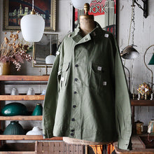 画像をギャラリービューアに読み込む, 1940&#39;s &quot;U.S.ARMY&quot; M-41 H.B.T JACKET WITH CUTTER TUG (SZ 44 REG / DEADSTOCK)
