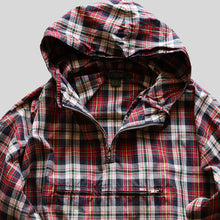 画像をギャラリービューアに読み込む, 1980's～ "J CREW" MADRAS ANORAK (SZ X-LARGE / GOOD CODITION)
