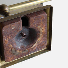 画像をギャラリービューアに読み込む, ANTIQUE STAND MIRROR (BRASS / HEAVY WEIGHT)
