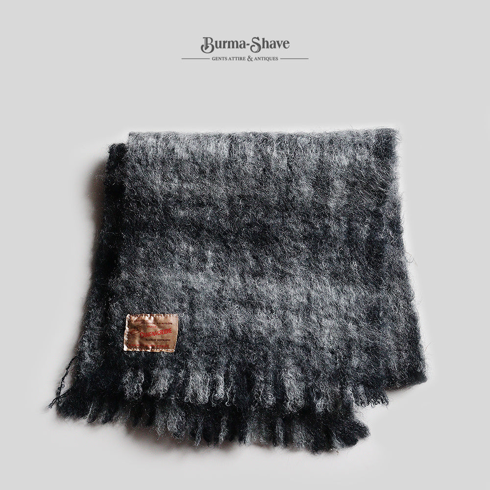 1960's MOHAIR SCARF (GOOD CONDITION / MADE IN SCOTLAND)