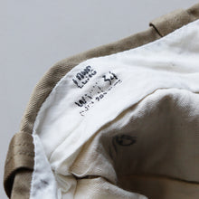 Load image into Gallery viewer, 1950's "U.S.ARMY" CHINO SHORTS (W34 LONG / 1 WASH MINT CONDITION)
