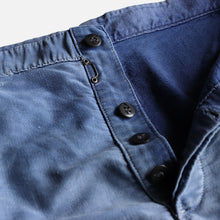 Load image into Gallery viewer, 1950&#39;s FRENCH WORK PATCHWORK MOLESKIN TROUSER (SZ W34×L30 / GOOD REPAIR)
