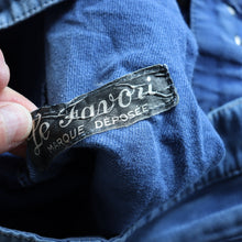 Load image into Gallery viewer, 1950&#39;s FRENCH WORK PATCHWORK MOLESKIN TROUSER (SZ W34×L30 / GOOD REPAIR)
