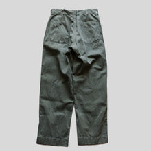 画像をギャラリービューアに読み込む, 1940's～ "U.S.N" N-3 H.B.T TROUSER (W32×L31 / GOOD CONDITION)
