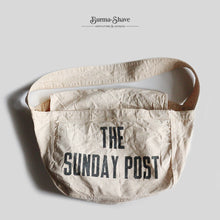画像をギャラリービューアに読み込む, "THE SUNDAY POST" NEWS PAPER BAG (AROUND 1950's / GOOD CONDITION)
