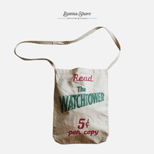 Load image into Gallery viewer, &quot;READ THE WATCHTOWER AND AWAKE&quot; MAGAZINE BAG (AROUND 1930&#39;s / GOOD CONDITION)
