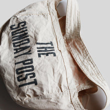 画像をギャラリービューアに読み込む, "THE SUNDAY POST" NEWS PAPER BAG (AROUND 1950's / GOOD CONDITION)
