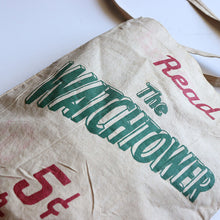 Load image into Gallery viewer, &quot;READ THE WATCHTOWER AND AWAKE&quot; MAGAZINE BAG (AROUND 1930&#39;s / GOOD CONDITION)
