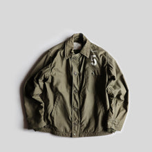 画像をギャラリービューアに読み込む, 1980's "U.S.N" A-2 DECK JACKET WITH STENCIL (SZ 38-40 / GOOD CONDITION)
