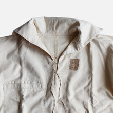 画像をギャラリービューアに読み込む, 1930&#39;s GERMAN NAVY SMOCK (SZ LARGE / COTTON LINEN / DEADSTOCK)
