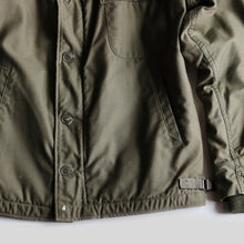 画像をギャラリービューアに読み込む, 1980's "U.S.N" A-2 DECK JACKET WITH STENCIL (SZ 38-40 / GOOD CONDITION)
