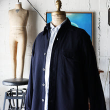 Load image into Gallery viewer, 1940's "U.S.NAVY" C.P.O WOOL SHIRT (SZ AROUND 15H)
