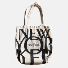 Load image into Gallery viewer, OLD &quot;THE NEW YORKER&quot; CLASSIC CANVAS TOTE BAG
