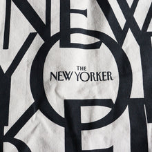 画像をギャラリービューアに読み込む, OLD "THE NEW YORKER" MAGAZINE TOTE BAG (DEADSTOCK)
