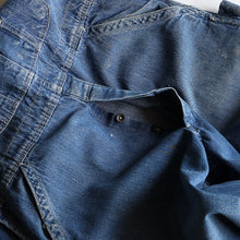 Load image into Gallery viewer, WW2 DENIM OVERALL (W35×L28 / 1940&#39;s)
