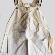 画像をギャラリービューアに読み込む, 1960's "CARTERS" OVERALL WITH APRON (SZ W38 / ECRU / DEADSTOCK)
