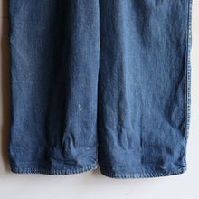 Load image into Gallery viewer, WW2 DENIM OVERALL (W35×L28 / 1940&#39;s)
