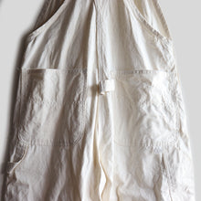 Load image into Gallery viewer, 1960's "UNIVERSAL OVERALL CO." WORK OVERALL (SZ W36×L34 / ECRU / 1 WASH)
