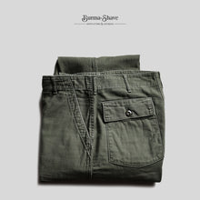 画像をギャラリービューアに読み込む, 1970's "U.S.ARMY" OG-107 SATEEN TROUSER (W33×L30 / USED CONDITION)

