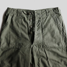 画像をギャラリービューアに読み込む, 1970's "U.S.ARMY" OG-107 SATEEN TROUSER (W33×L30 / USED CONDITION)
