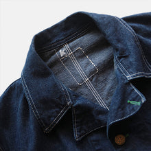 画像をギャラリービューアに読み込む, MADE IN USA 1950&#39;s～ &quot;OSHKOSH&quot; DENIM CHORE JACKET (LARGE) MINT CONDITION
