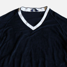 Load image into Gallery viewer, 1970&#39;s &quot;MONTGOMERY WARD&quot; S/S PILE T-SHIRT (SZ XL / BLACK)
