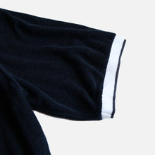 Load image into Gallery viewer, 1970&#39;s &quot;MONTGOMERY WARD&quot; S/S PILE T-SHIRT (SZ XL / BLACK)
