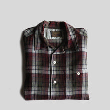Load image into Gallery viewer, ～1960's "SIR PENDLETON" WOOL PLAID SHIRT (SZ LARGE / GOOD CONDITION)
