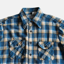 Load image into Gallery viewer, ～1980&#39;s &quot;ROOMY RICHARD&quot; COTTON PRINT FLANNEL SHIRT (MINT CONDITION/SZ LARGE)
