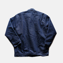 Load image into Gallery viewer, 1990&#39;s &quot;PRSN BLU&quot; PRISON DENIM COVERALL (SZ LARGE / DEADSTOCK)
