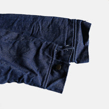 Load image into Gallery viewer, 1990&#39;s &quot;PRSN BLU&quot; PRISON DENIM COVERALL (SZ LARGE / DEADSTOCK)
