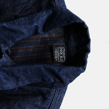 Load image into Gallery viewer, 1990&#39;s &quot;PRSN BLU&quot; PRISON DENIM COVERALL (SZ LARGE / DEADSTOCK)
