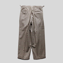 画像をギャラリービューアに読み込む, 1990's "RALPH LAUREN" GLEN CHECK COTTON SLACKS (SZ W32-34 × L28 / MADE IN USA / GOOD CONDITION)
