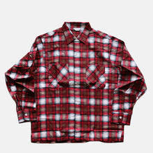 画像をギャラリービューアに読み込む, 1960&#39;s &quot;W.T.GRANT&quot; COTTON PRINT FLANNEL BOX SHIRT (SZ MEDIUM / DEADSTOCK)
